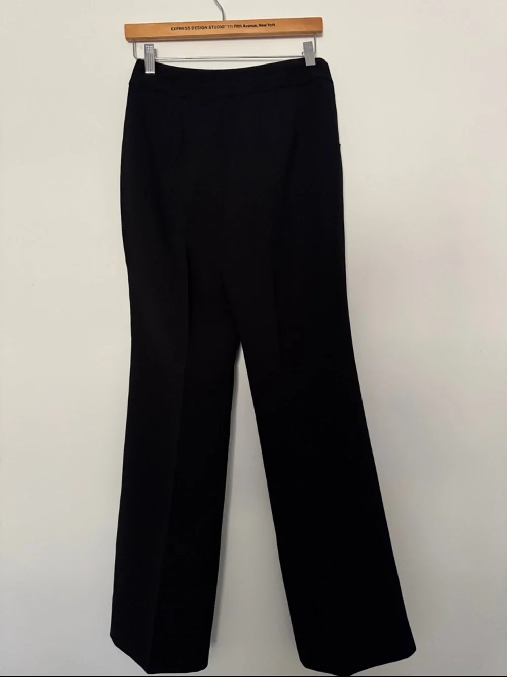 WHBM Black Women's Tailored Sailor-Button Pants